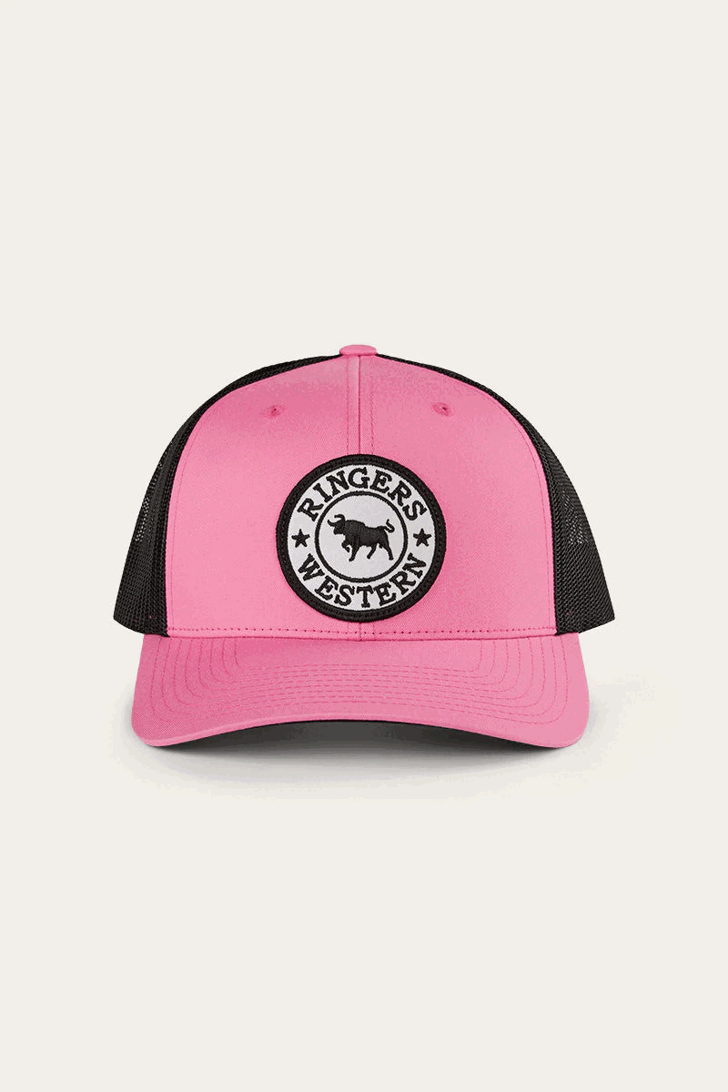 Tara Ponytail Trucker Cap - Melon