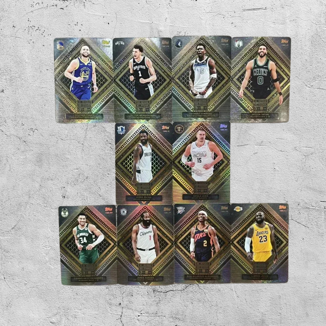 2025 Topps Match Attax NBA 100 Club Full Set 10 cards