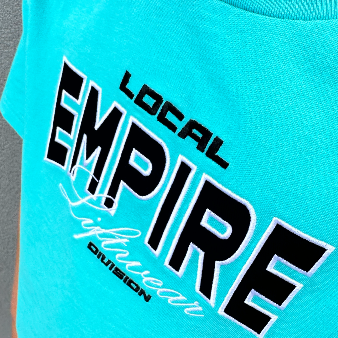 KIDS LWD Local Liftwear Division OS Tee - Tiffany Blue