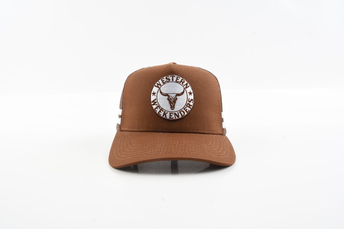 Western Weekender Bull Trucker Brown