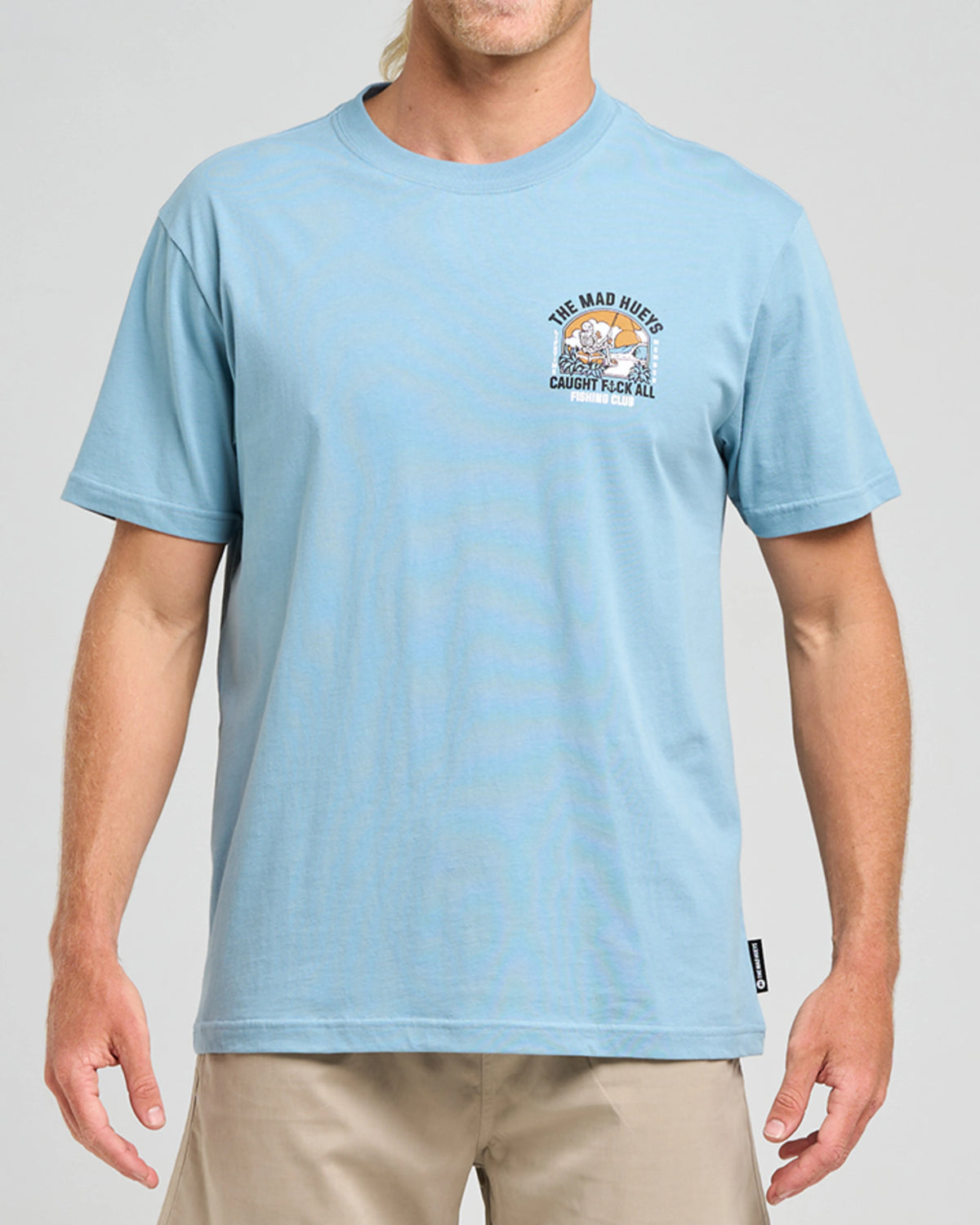 Caught Fk All Island SS Tee Blue