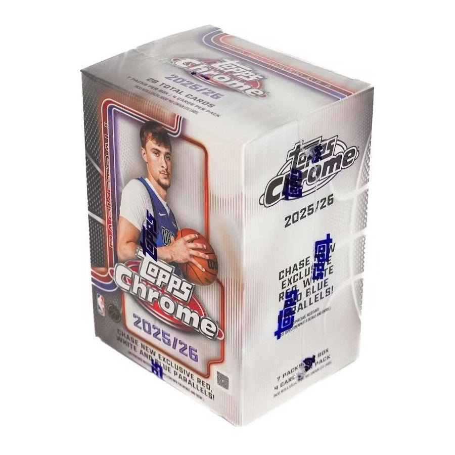 2025-26 Topps Chrome Basketball 7-Pack Blaster Box