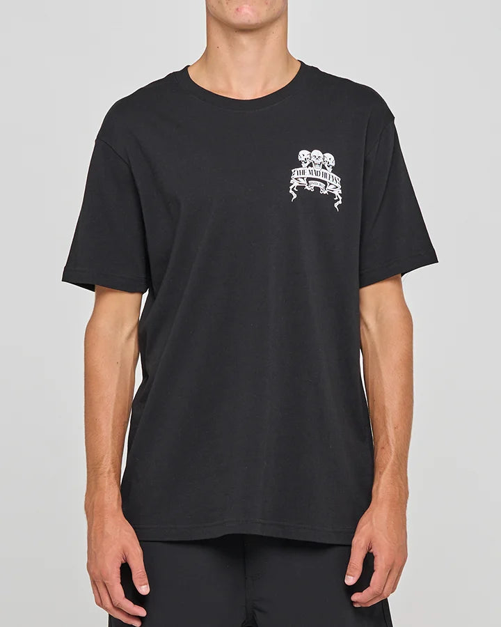 TRIPLE ANCHOR | SS TEE BLACK