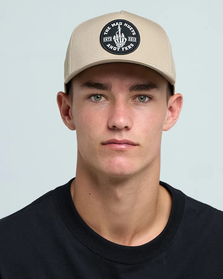 FKRS AHOY | TWILL SNAPBACK - TAN-OSFM