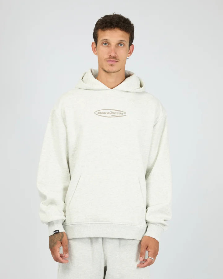 OMEGA HOODY GREY MARLE