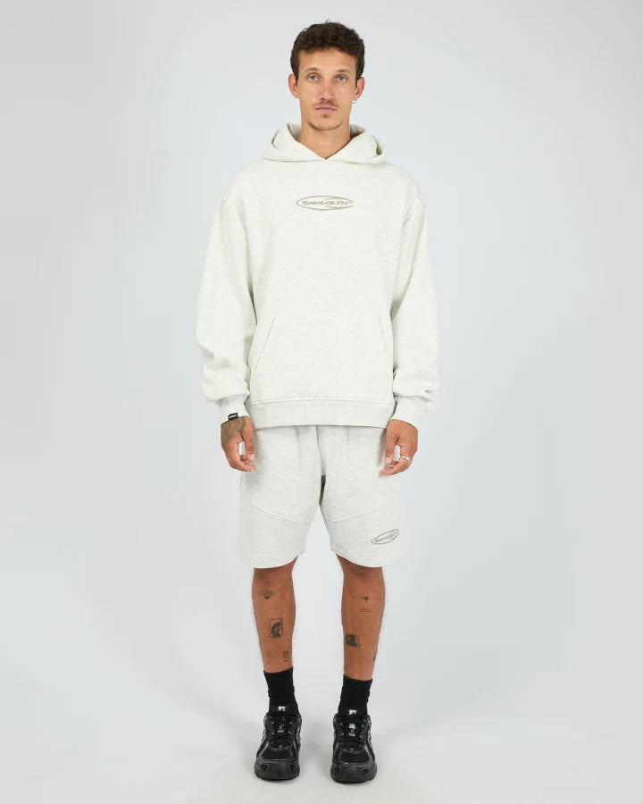 OMEGA HOODY GREY MARLE