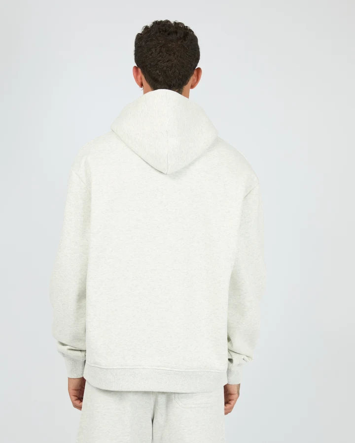 OMEGA HOODY GREY MARLE