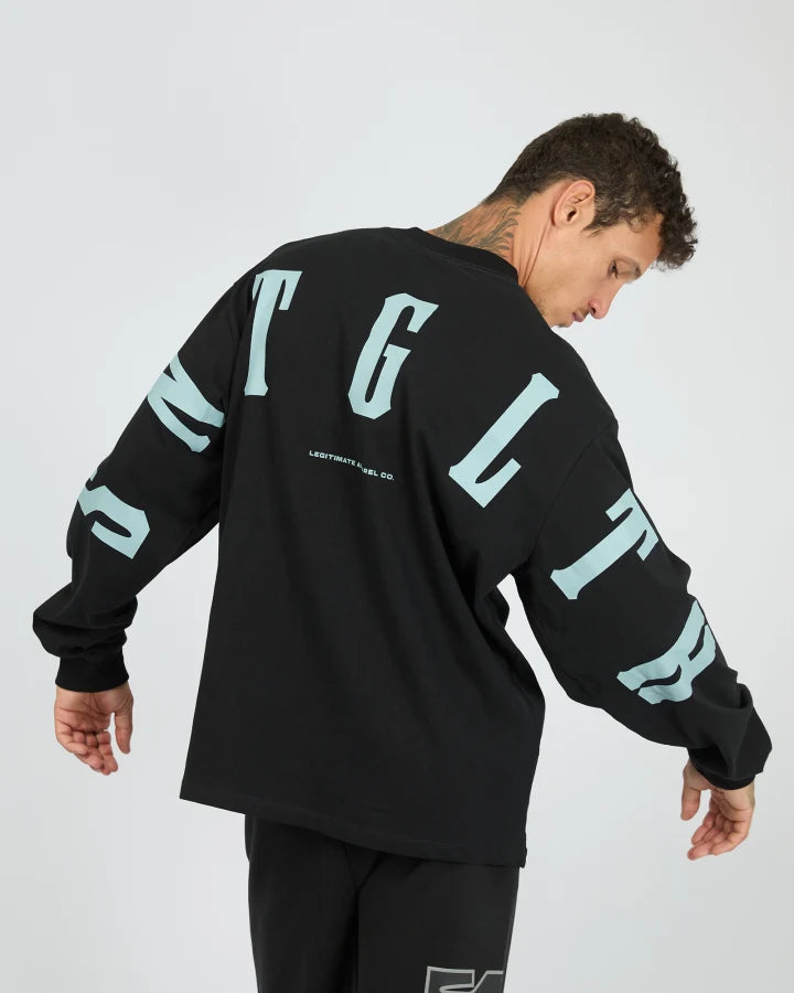 HURRICANE LS TEE BLACK