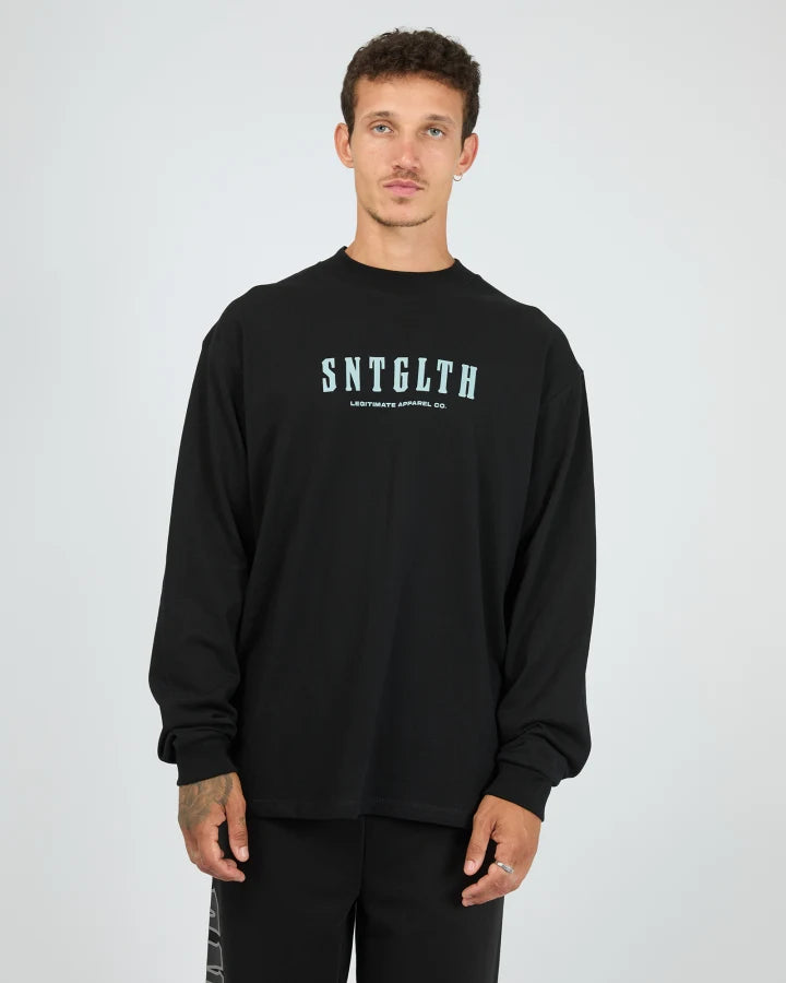HURRICANE LS TEE BLACK