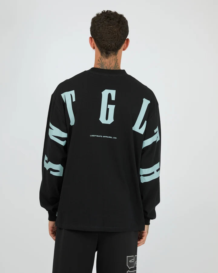 HURRICANE LS TEE BLACK