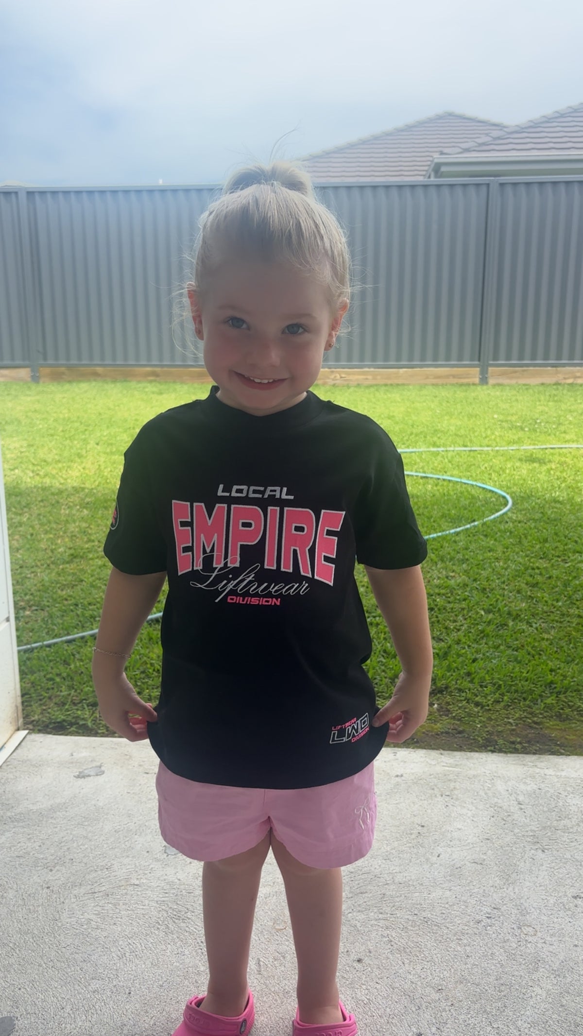 KIDS LWD Local Liftwear Division OS Tee - Black