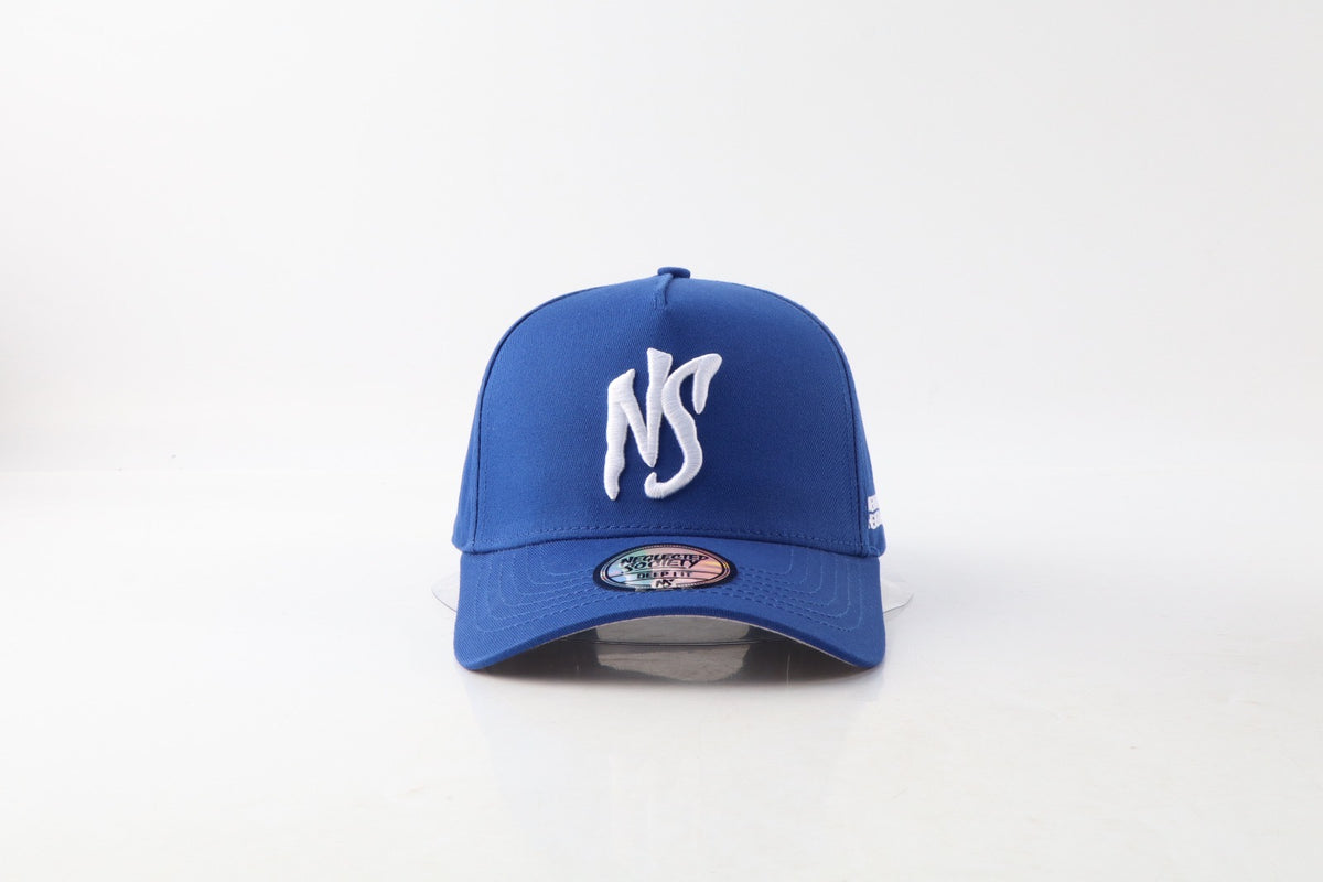NS Aframe Royal Blue White Deep Fit Snapback MHM