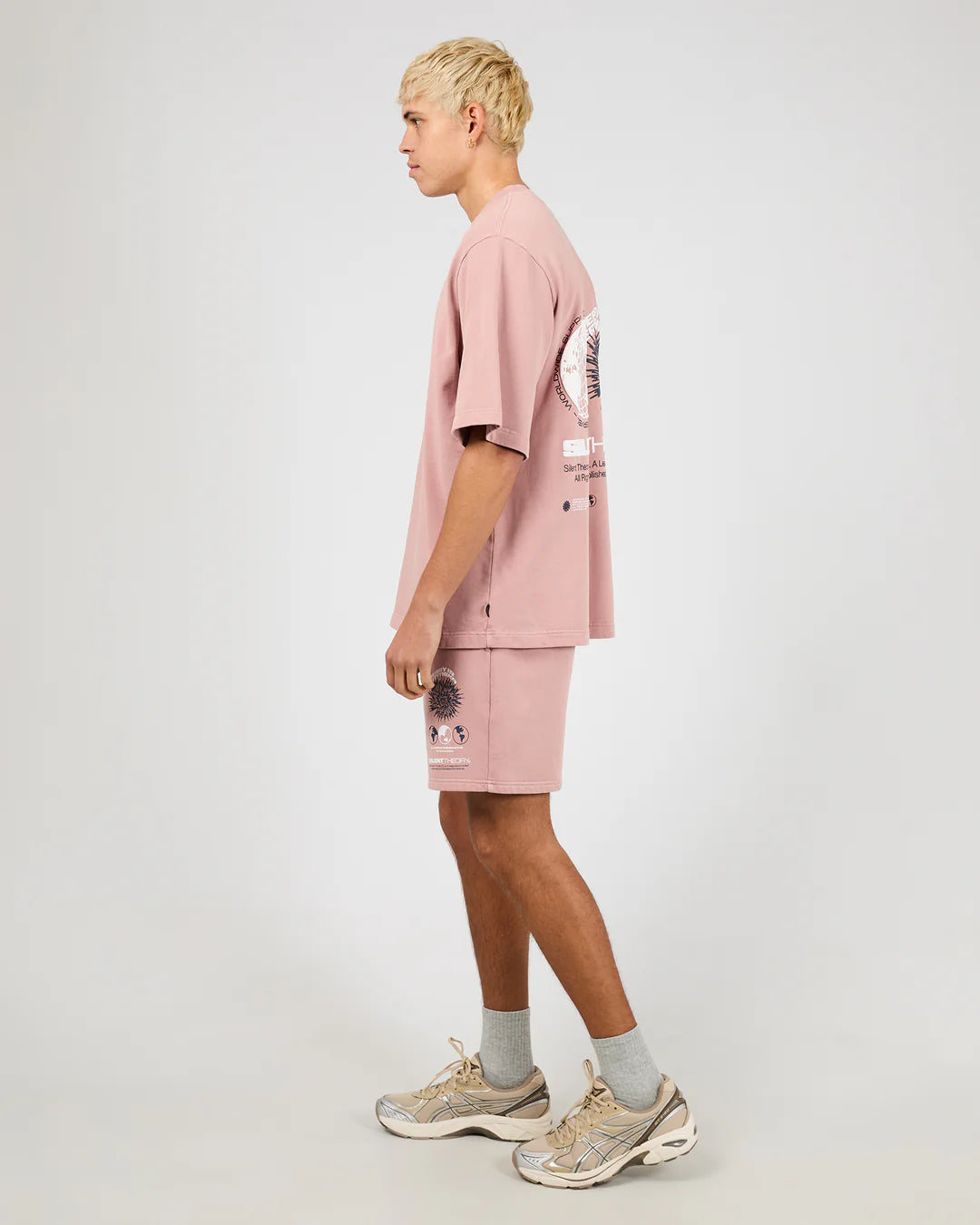 ENERGY FLEECE TEE MUSK
