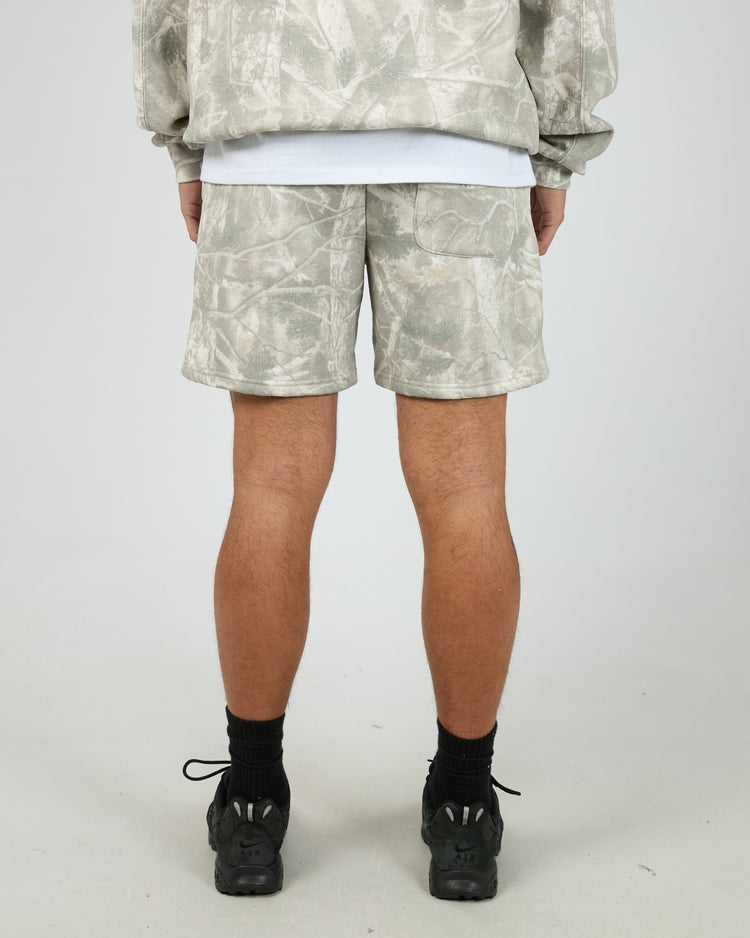 TREE CAMMO FLEECE SHORT