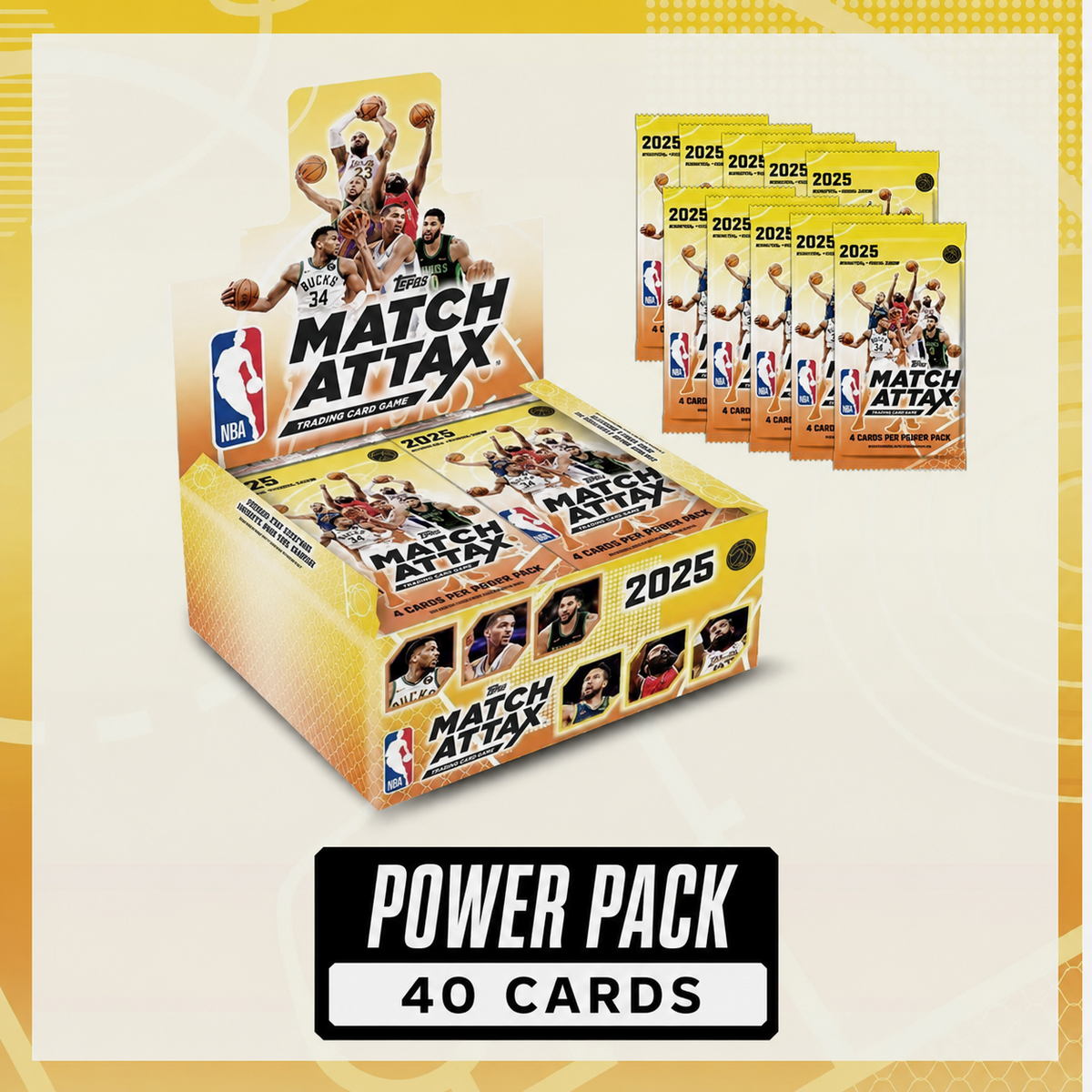 2025-26 Topps Match Attax NBA Power Pack