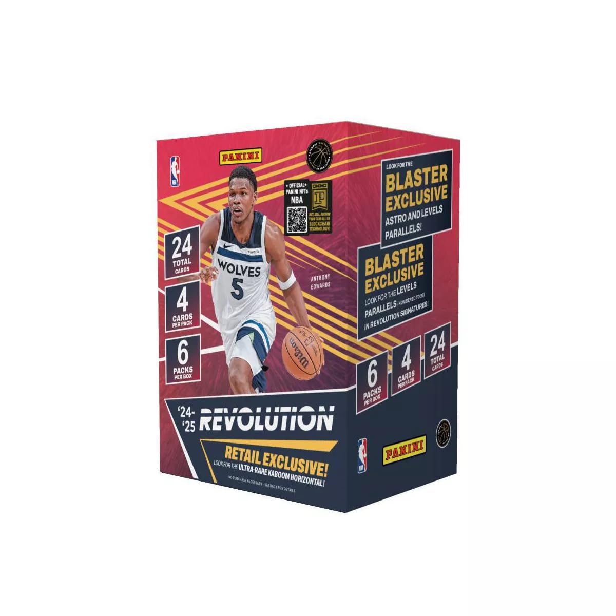 2024-25 Panini Revolution Blaster Box 6 x 4-cards pack