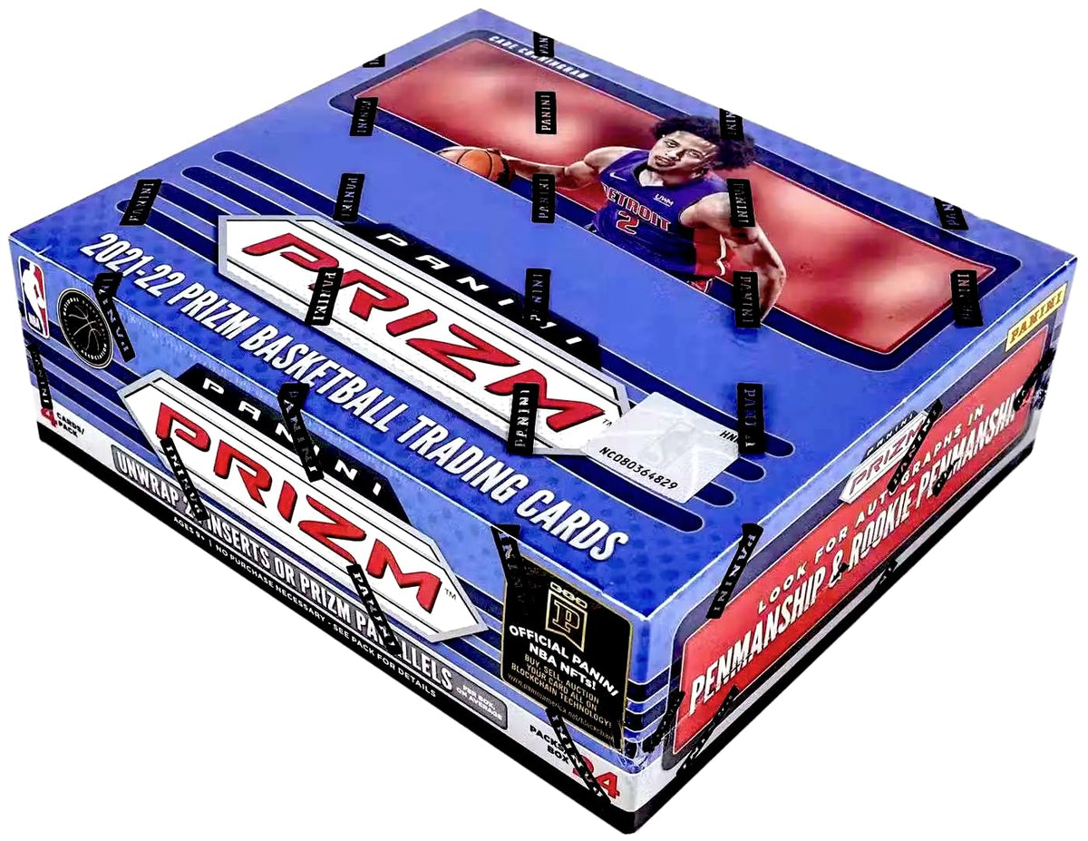 2021-22 Panini Prizm Retail box- 24x 4-cards packs
