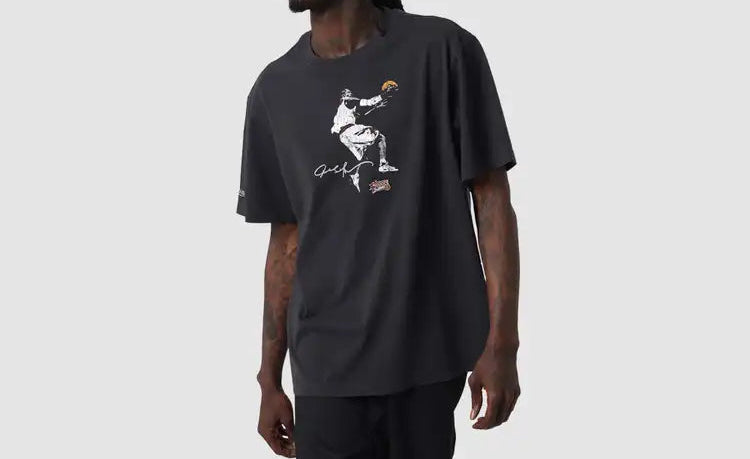 NBA DUNK TEE 76ERS IVERSON - WASHED BLACK
