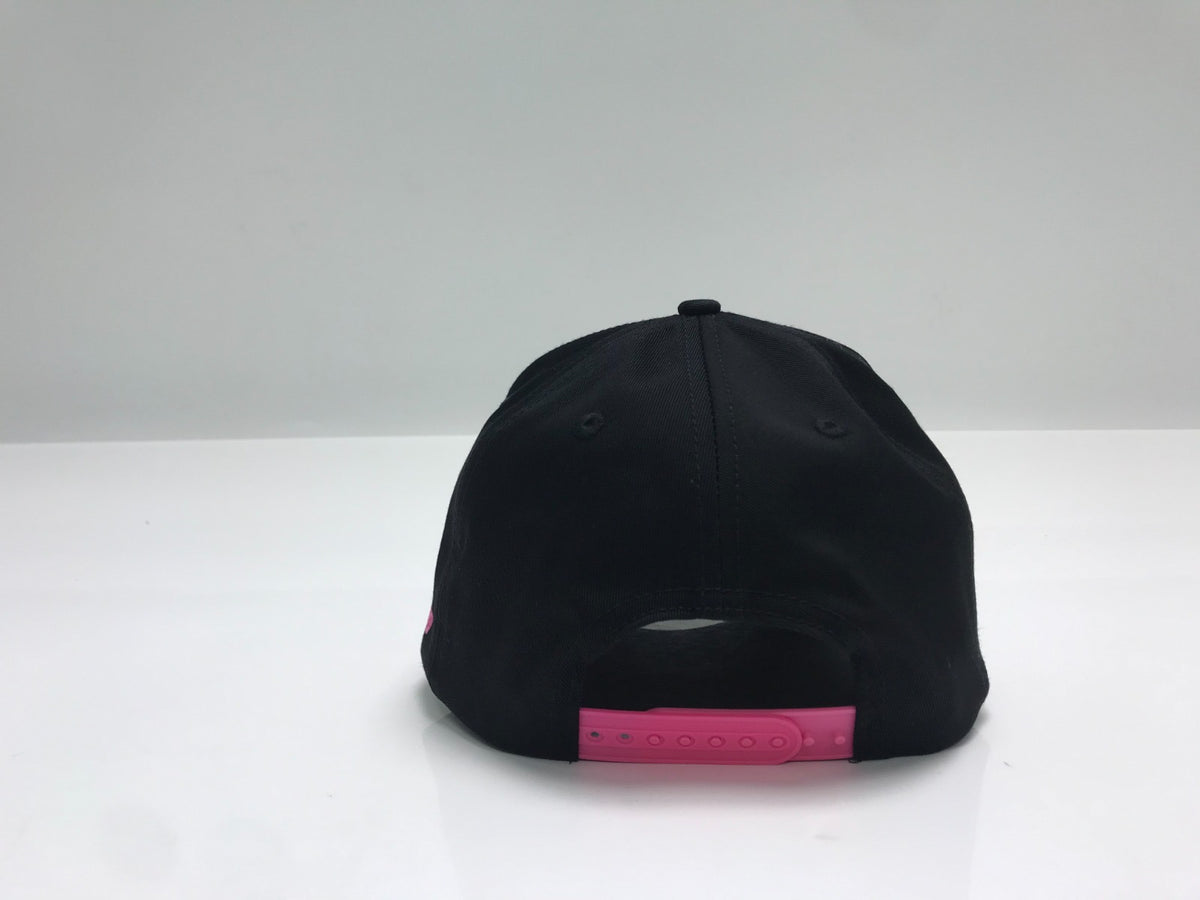 NS Aframe Black Pink Snapback
