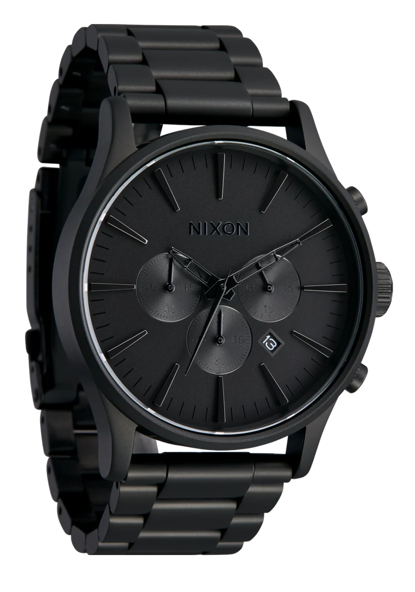 Sentry Chrono All Matte Black/Black