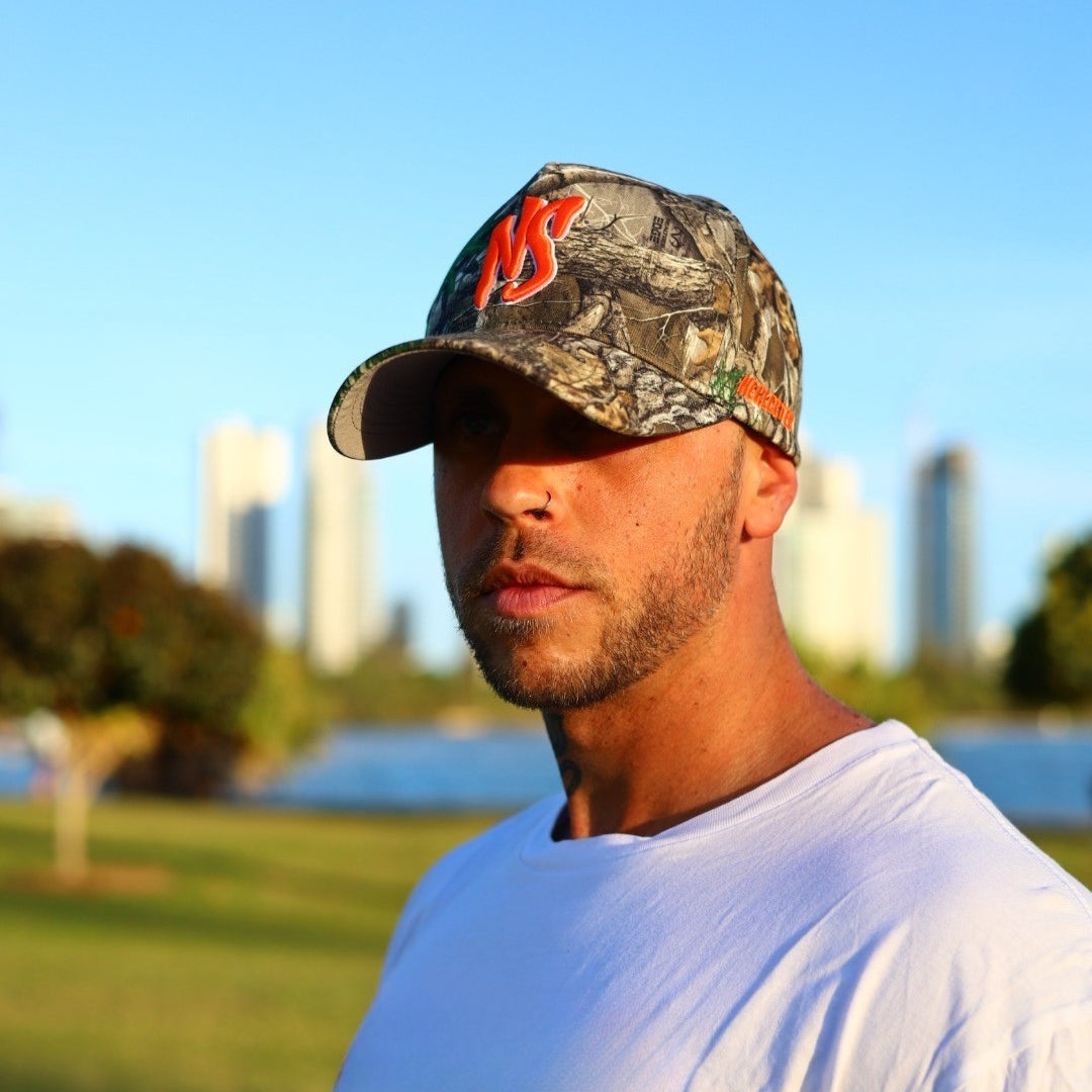 NS Aframe Bush Camo Snapback