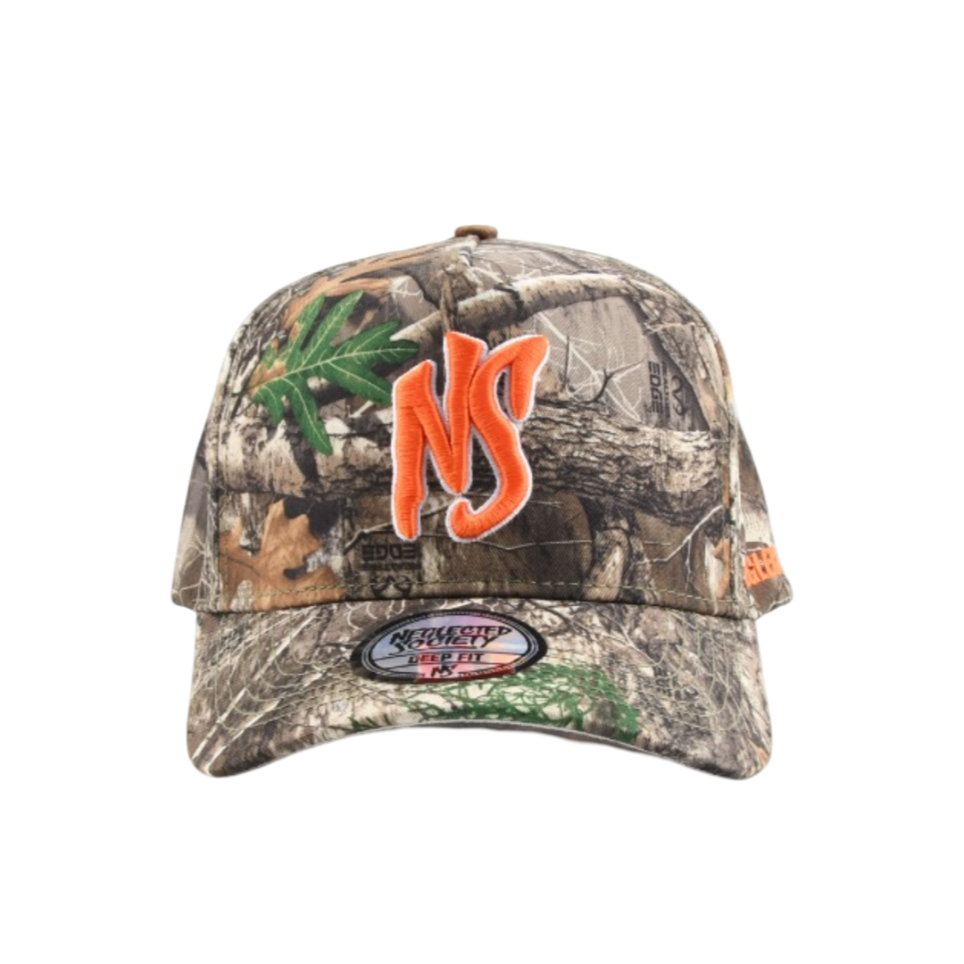 NS Aframe Bush Camo Snapback