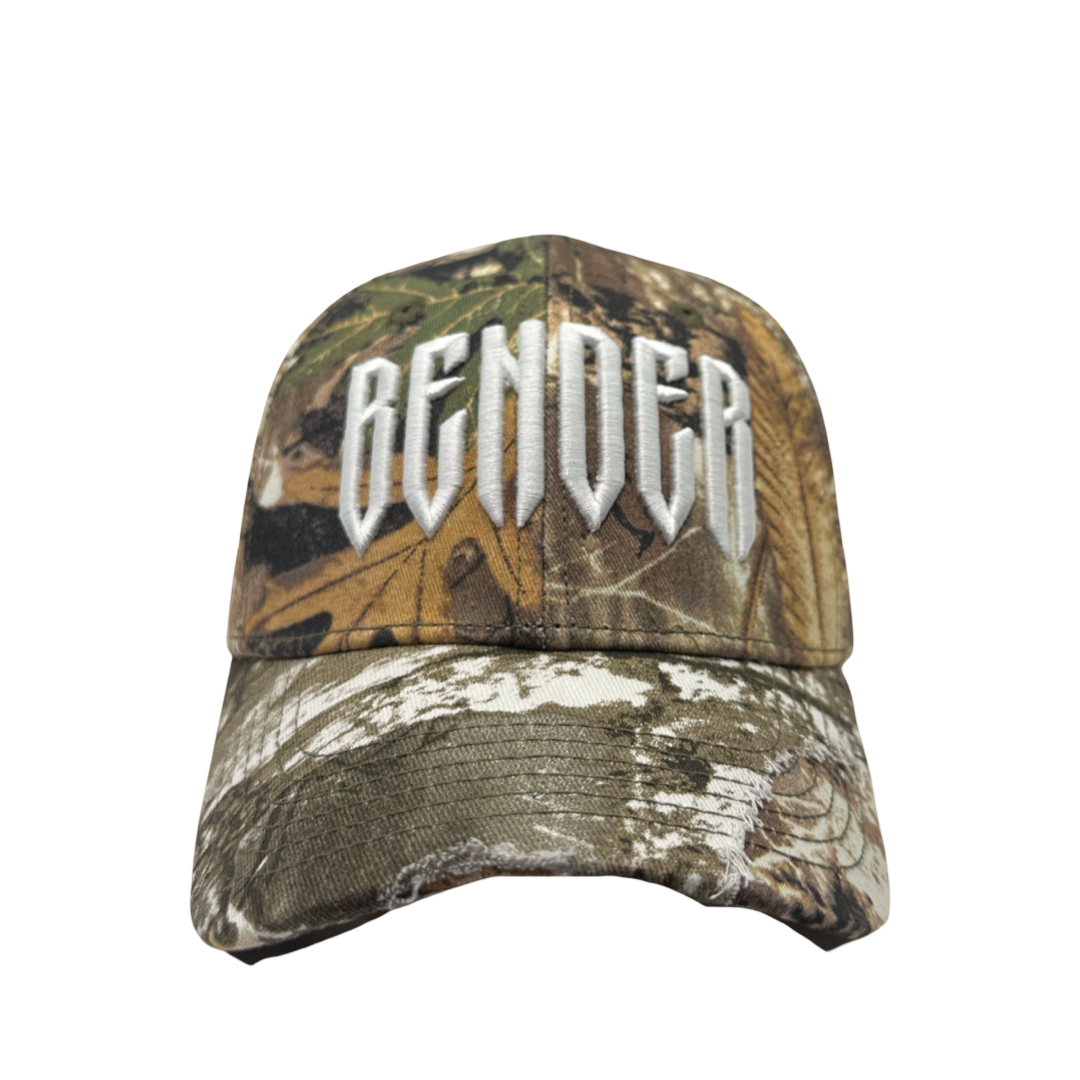BENDER Bush Camo 6 Panel Strapback