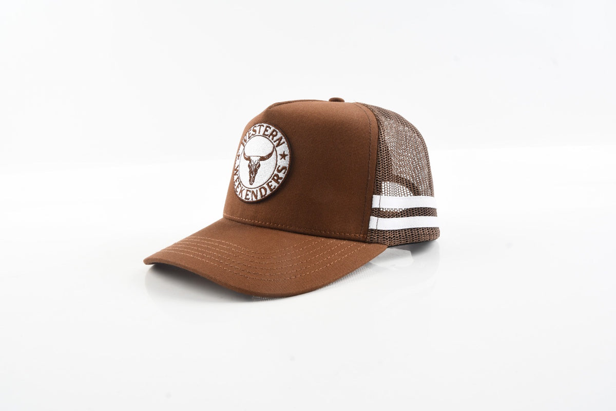 Western Weekender Bull Trucker Brown