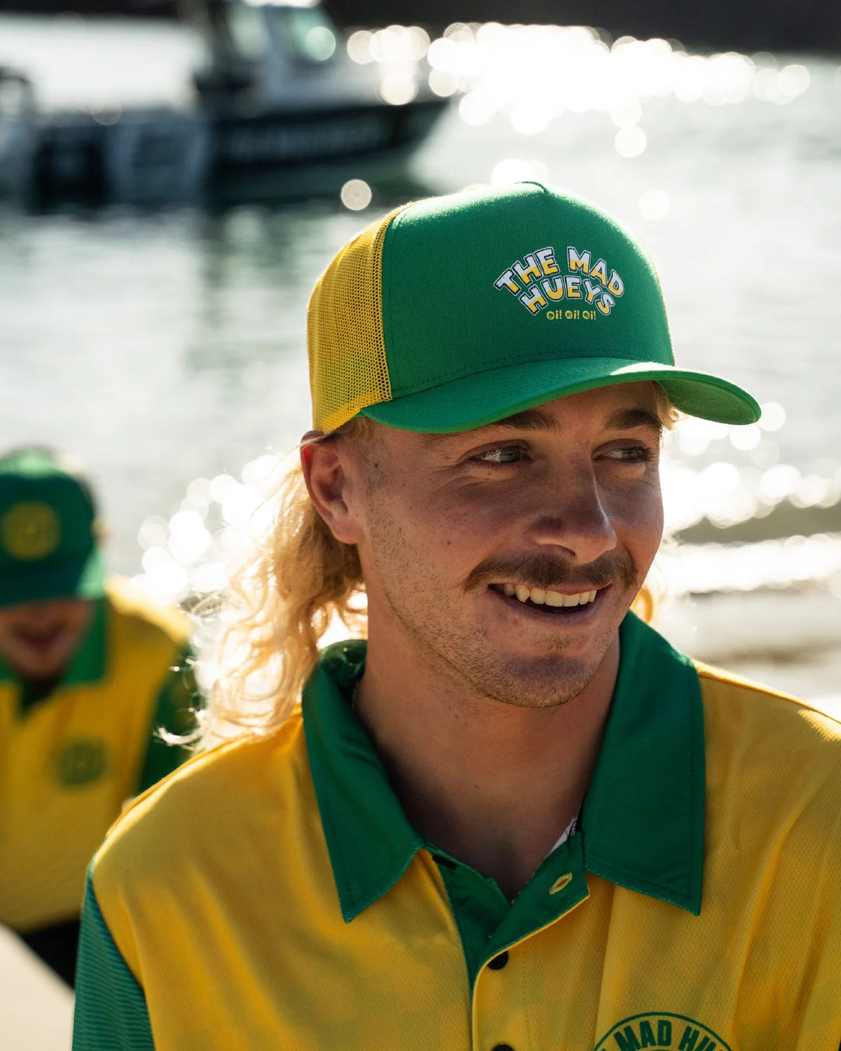 OI OI OI TWILL TRUCKER AUSSIE GREEN