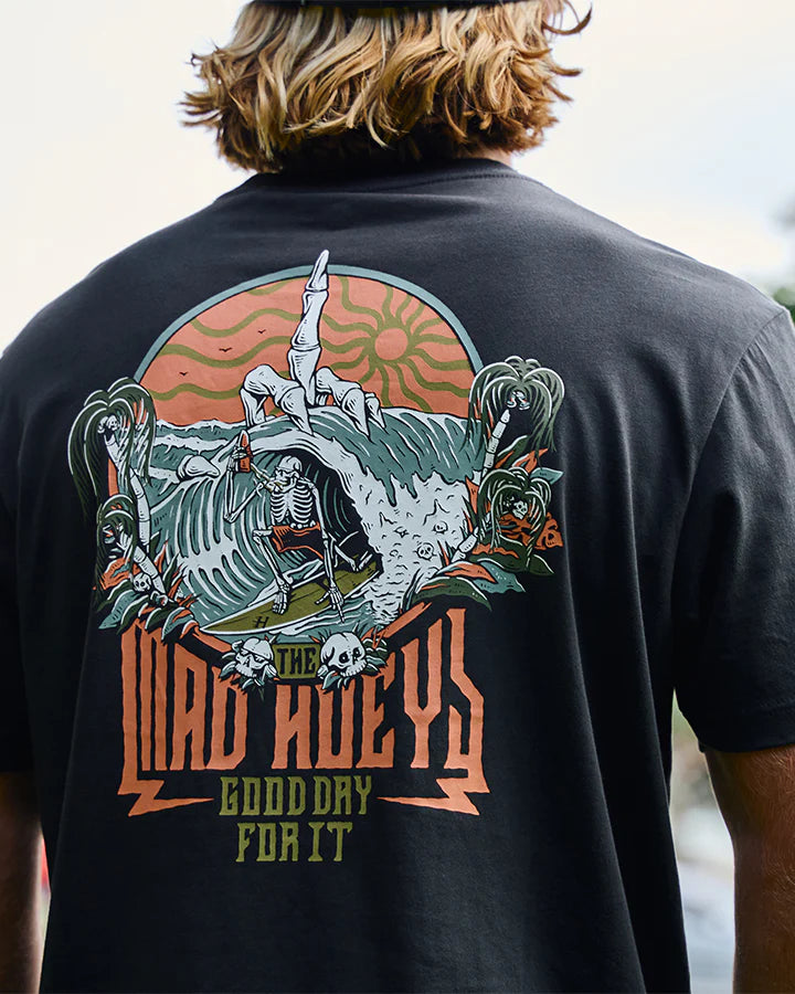 SHOEY SESH | SS TEE - VINTAGE BLACK