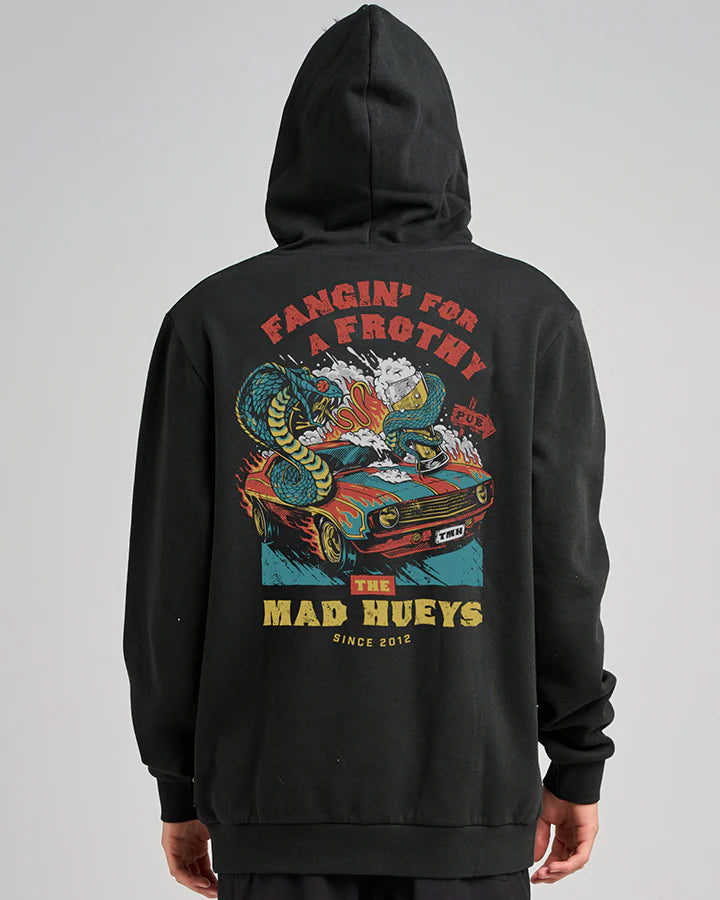 Frothy Fanging Hooded Pullover
