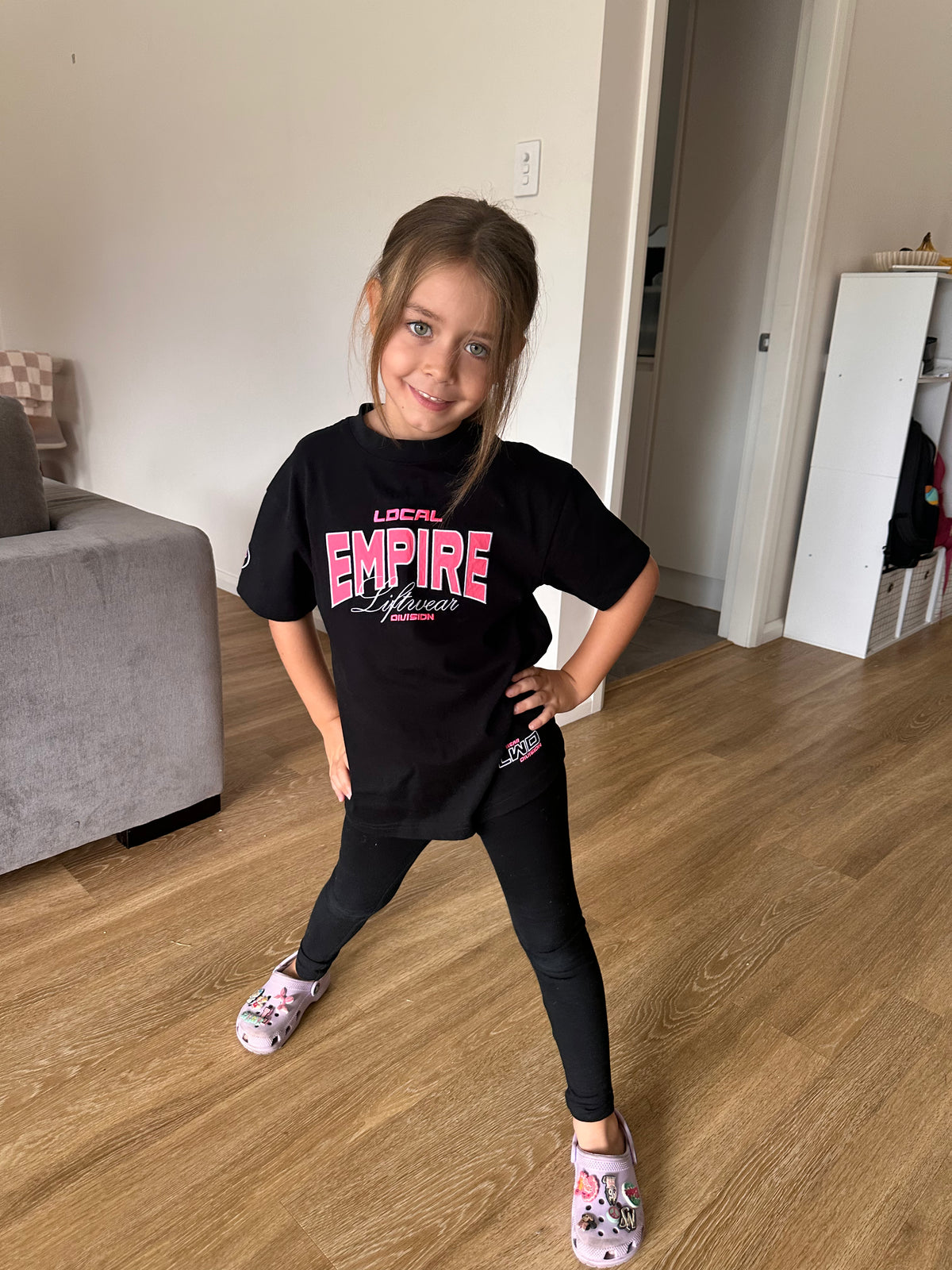 KIDS LWD Local Liftwear Division OS Tee - Black