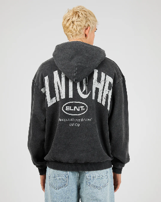ELITE HOODIE WASHED BLACK