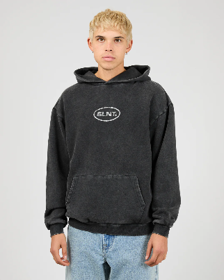 ELITE HOODIE WASHED BLACK