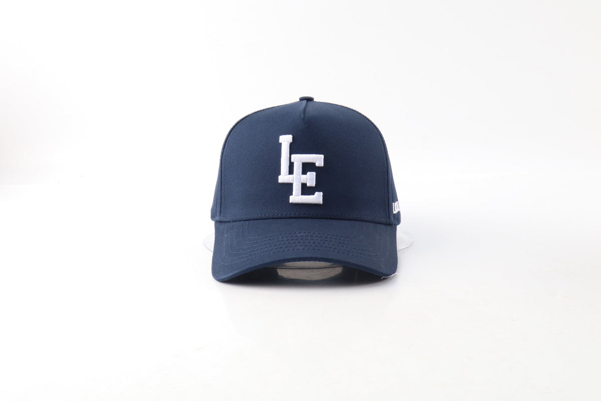 LE Aframe Navy White Deep Fit Snapback