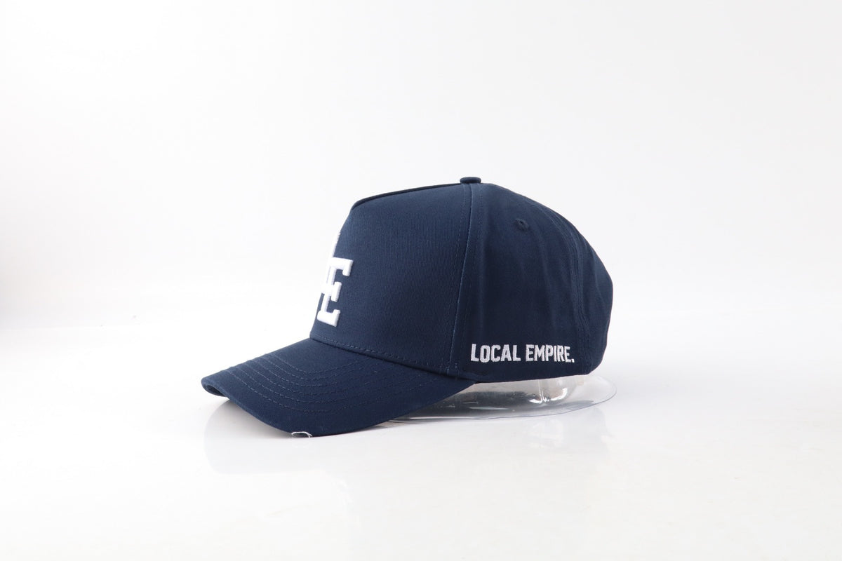 LE Aframe Navy White Deep Fit Snapback