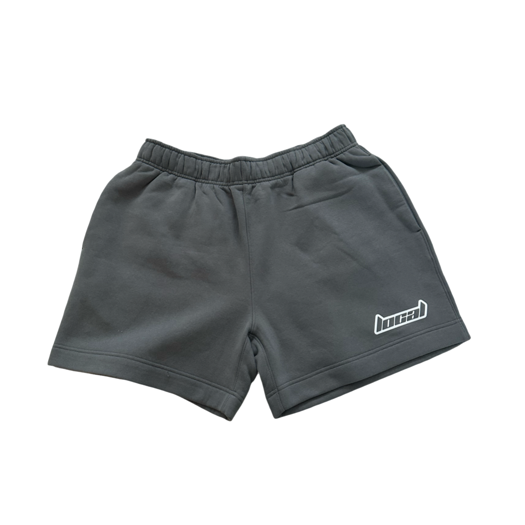 Local Relax Track Shorts 18 inch Shadow