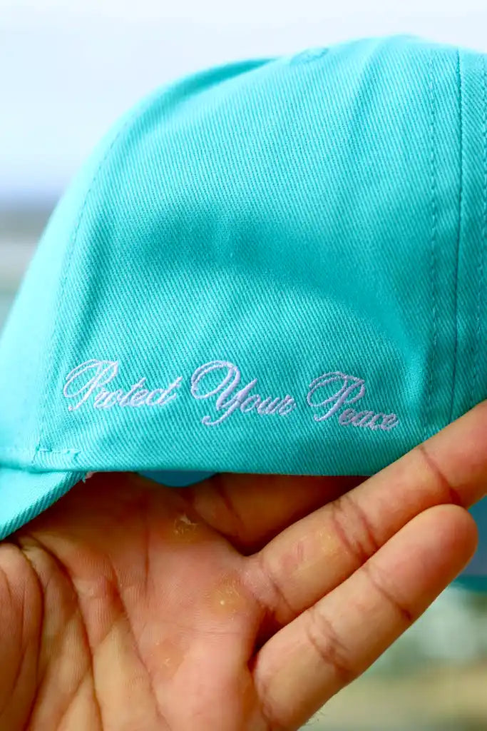 NS Aframe Teal White Snapback