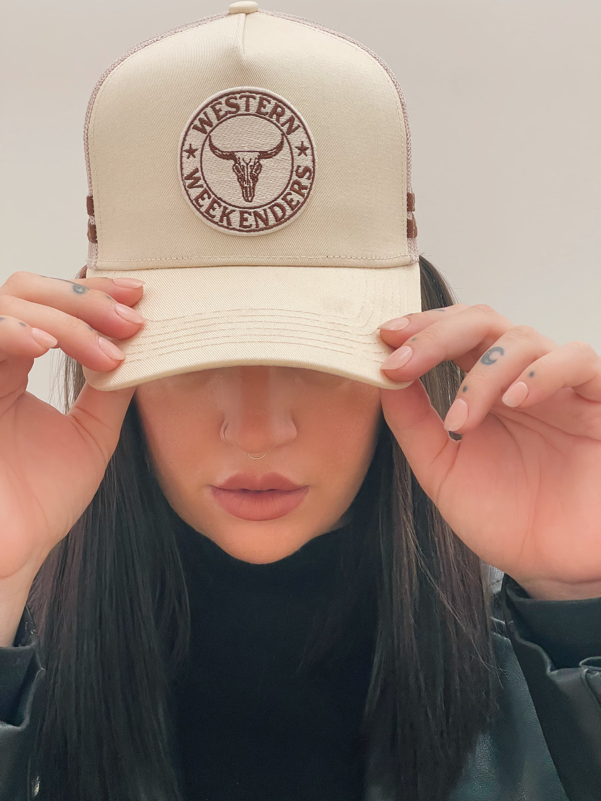 WW Classic Logo Trucker Cream Brown
