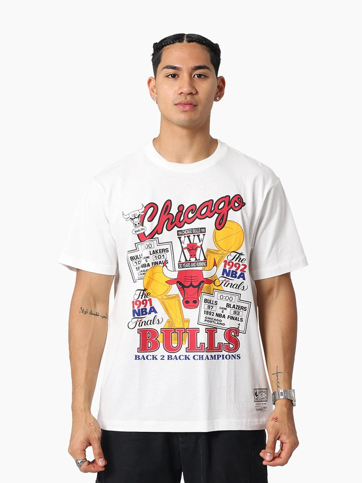 CHASING DREAMS TEE BULLS - WHITE