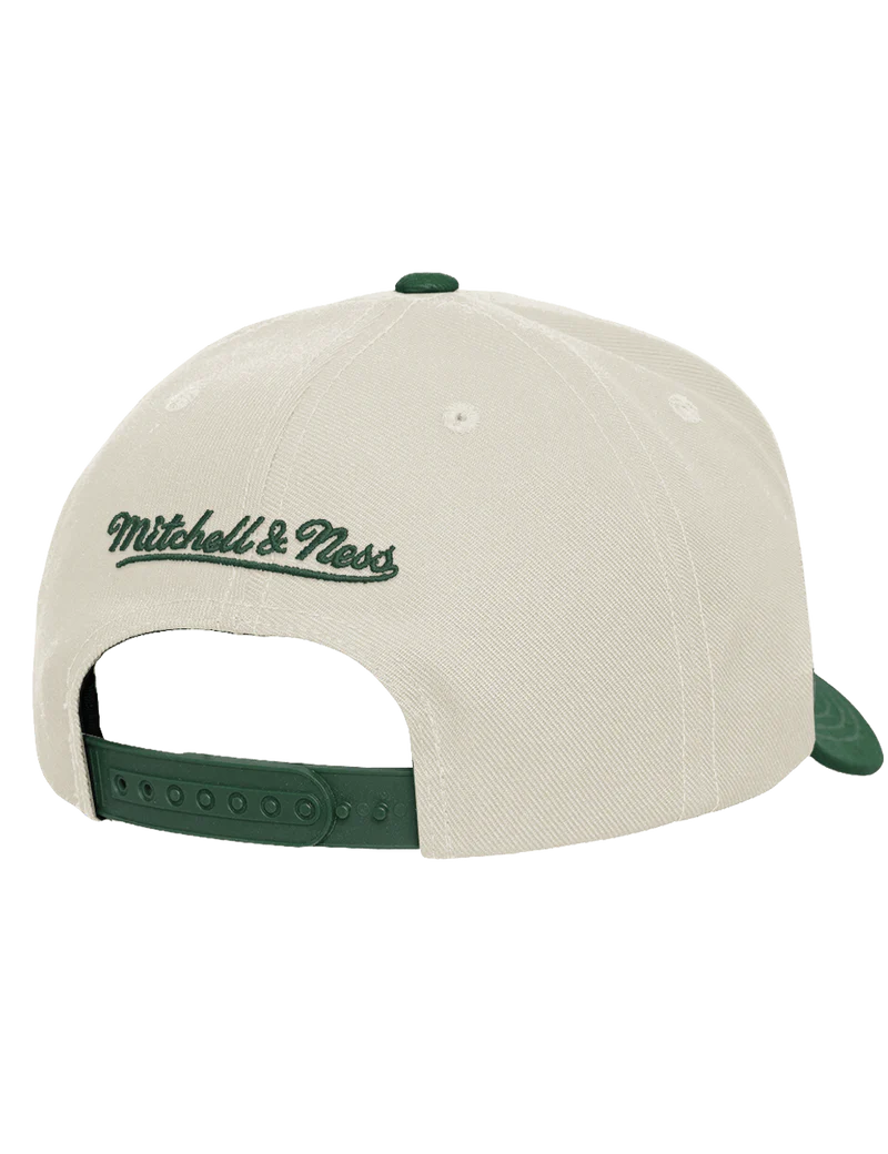 Greenbay Packers Pro Pitch Snapback - Off White Green