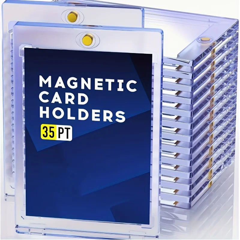 35Pt Clear Magnetic Card Holder