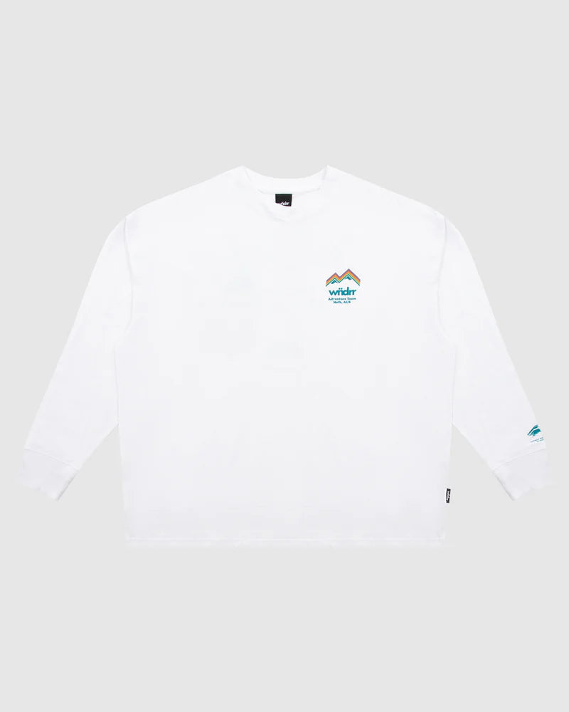 DEPARTURE L/S TEE WHITE