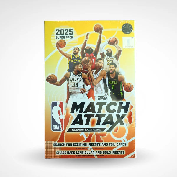 2025-26 Topps NBA Match Attax Basketball Super Pack Hobby Box