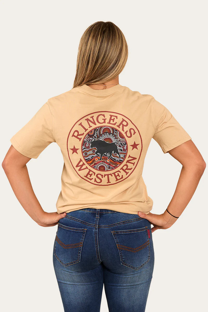 Walkabout Warrior Unisex T-Shirt Dark Sand