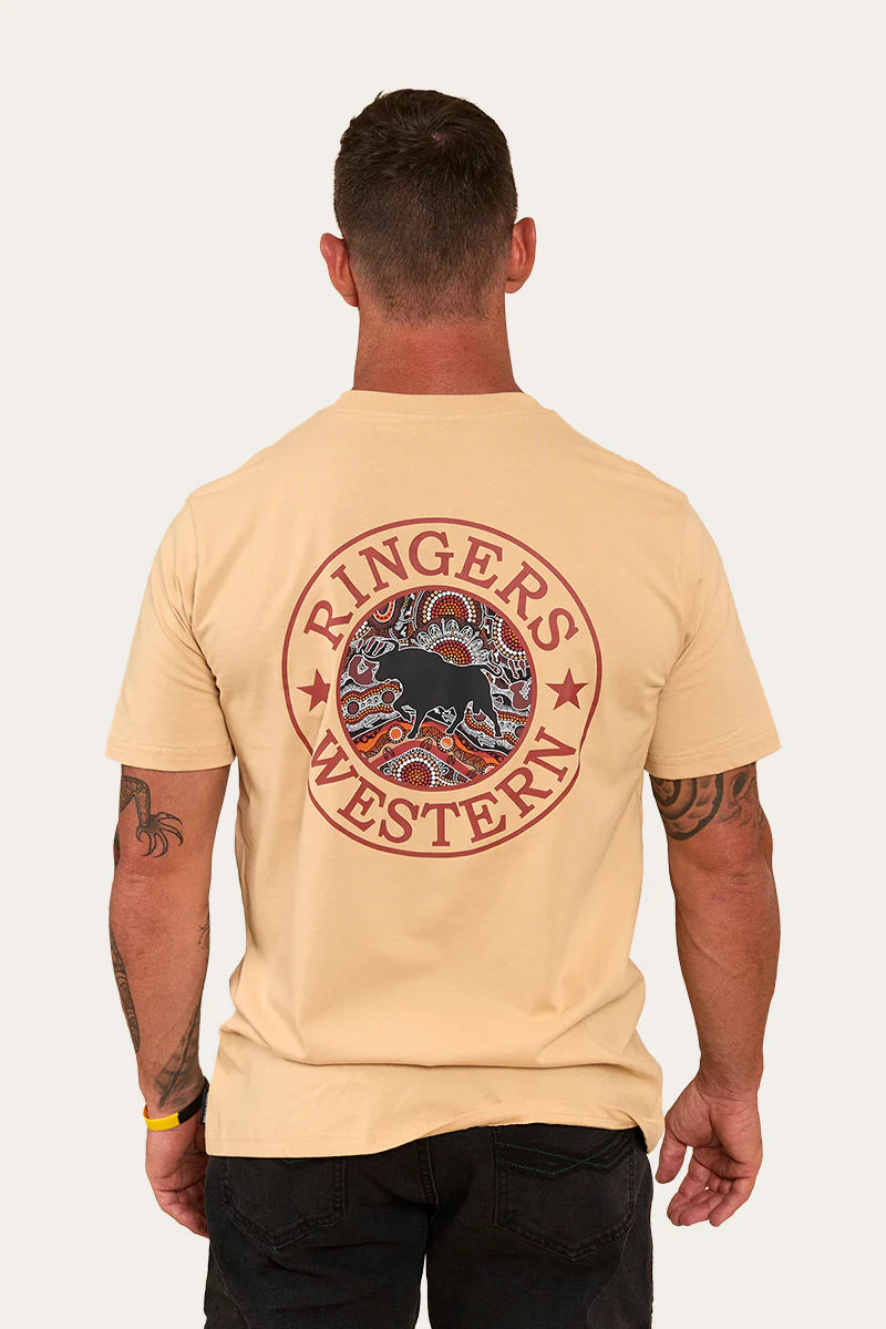 Walkabout Warrior Unisex T-Shirt Dark Sand