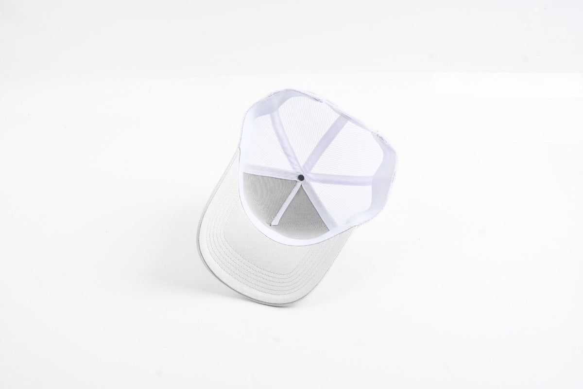 Western Weekender Bull Trucker Grey White