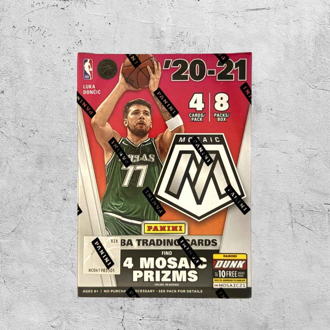 2020-21 Panini Mosaic NBA Blaster Box – Factory Sealed