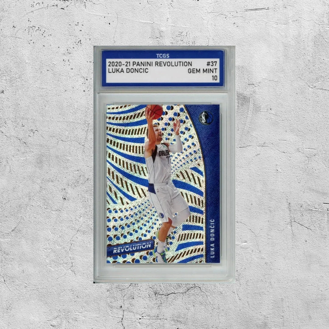 2020-21 PANINI REVOLUTION #37 LUKA DONCIC TCGS GEM MINT 10
