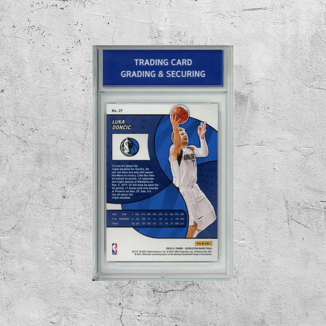 2020-21 PANINI REVOLUTION #37 LUKA DONCIC TCGS GEM MINT 10